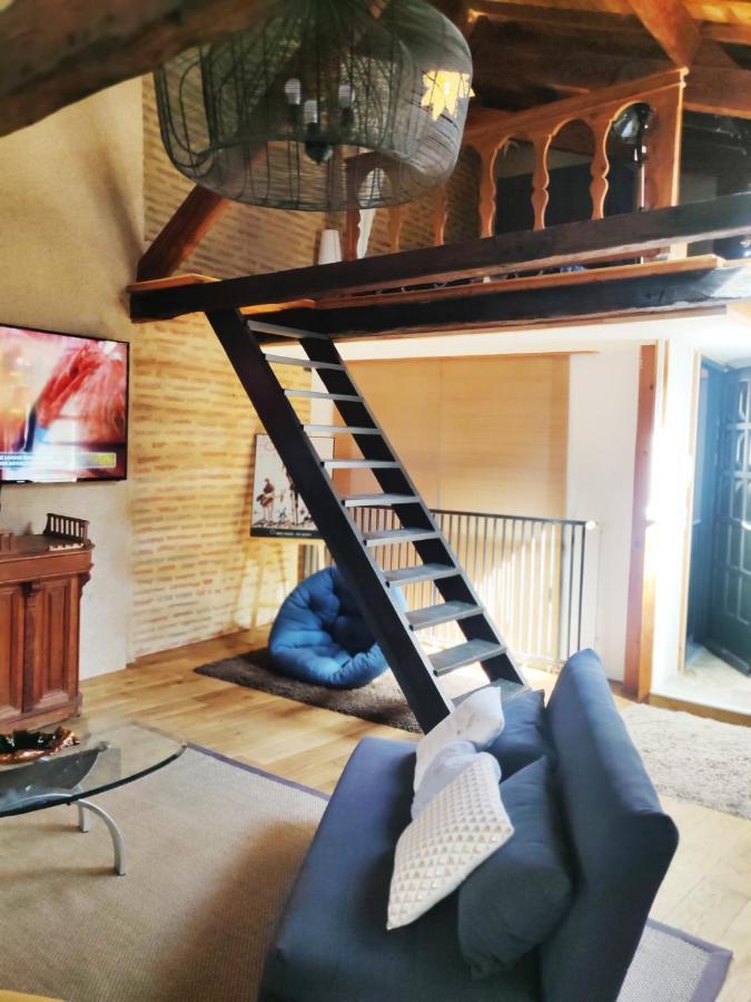 Chez Fanny - Le Loft - Centre Historique Cahors Cathedrale Apartment Ngoại thất bức ảnh